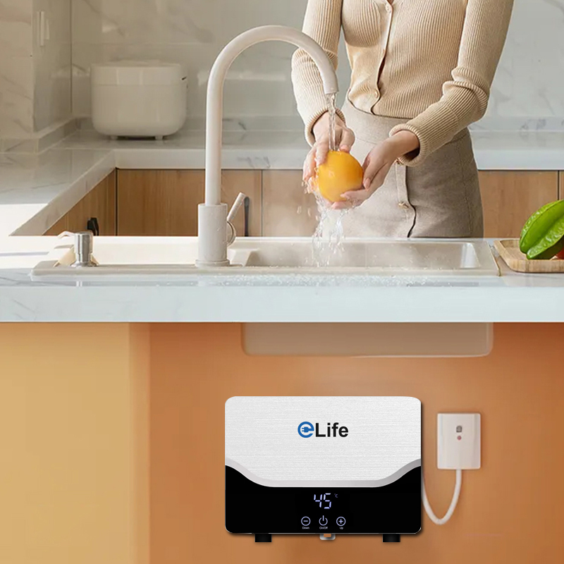 220V 5kw 6kw chauffe eau electrique instantané sans réservoir d'eau