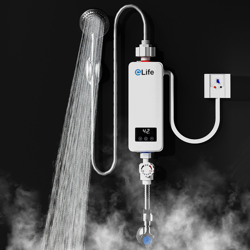 220v 5500W Mini Under Sink Tankless Instant Electric Water Heater For Kitchen