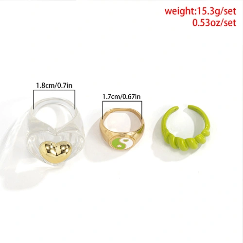 Chunky Ring Set