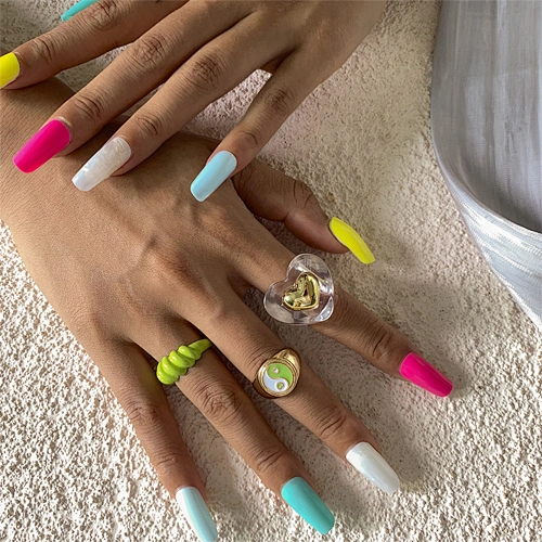 Chunky Ring Set