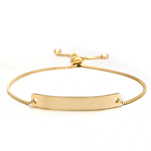 gold brass bracelet