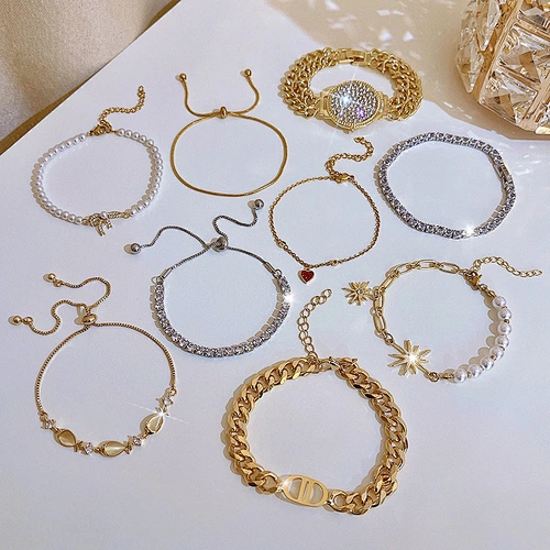 silver brass bracelet