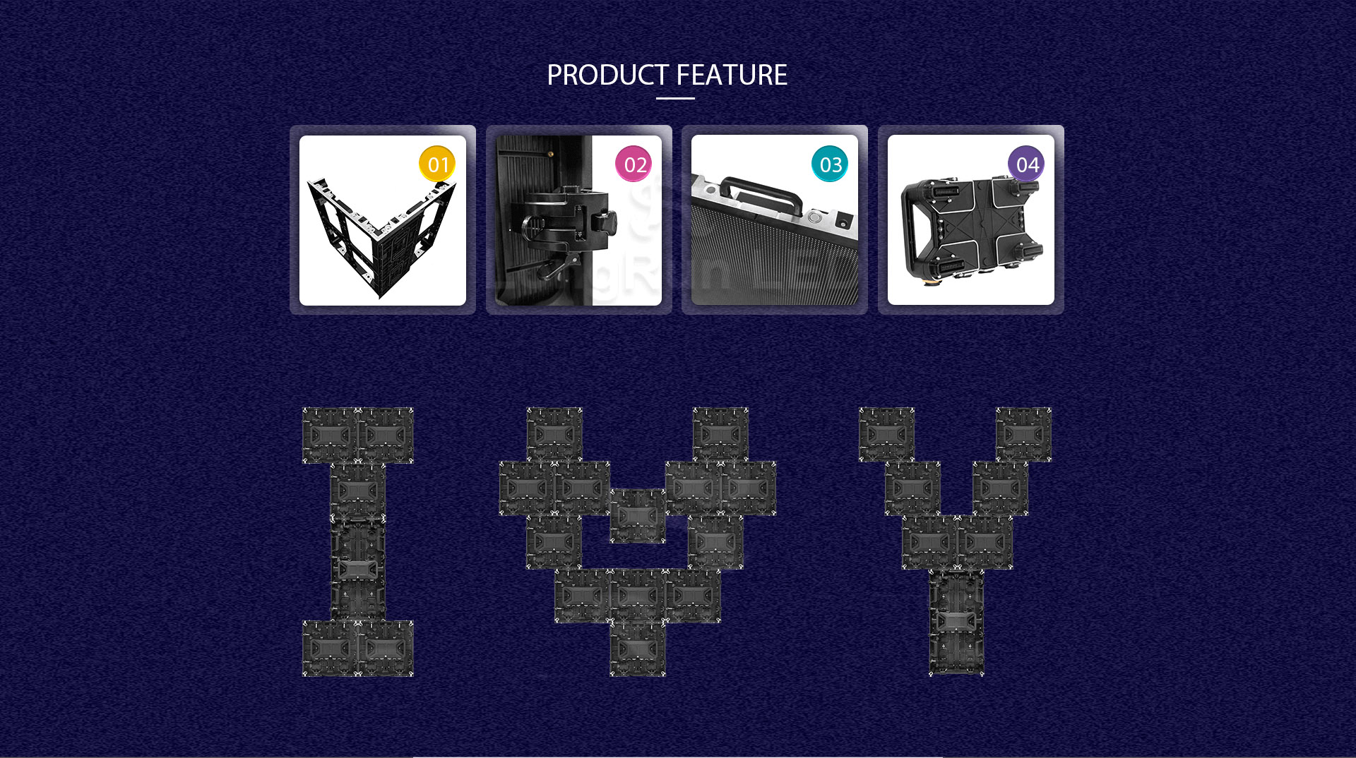 indoor rental display,outdoor rental LED display,quick installation,front service