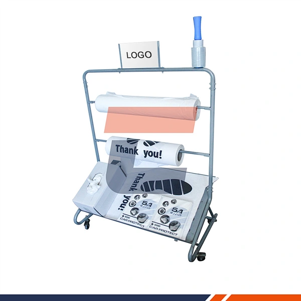 Mobile Seat Cover Floor Mat Dispenser PHX