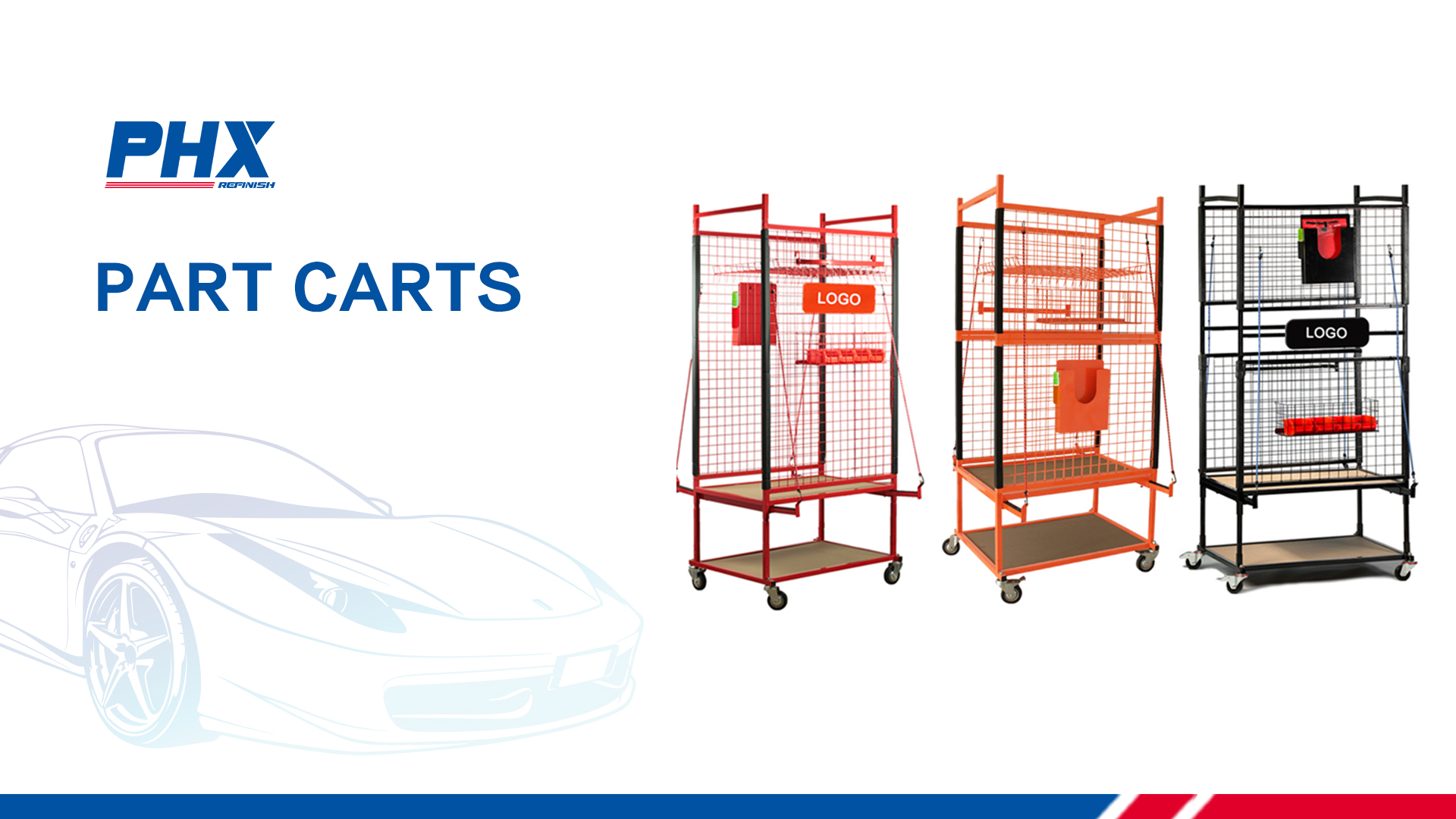 Auto Cart factory supply auto body parts cart
