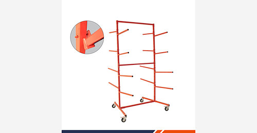 Double Sided Mobile Bumper Storage Rack - PHX