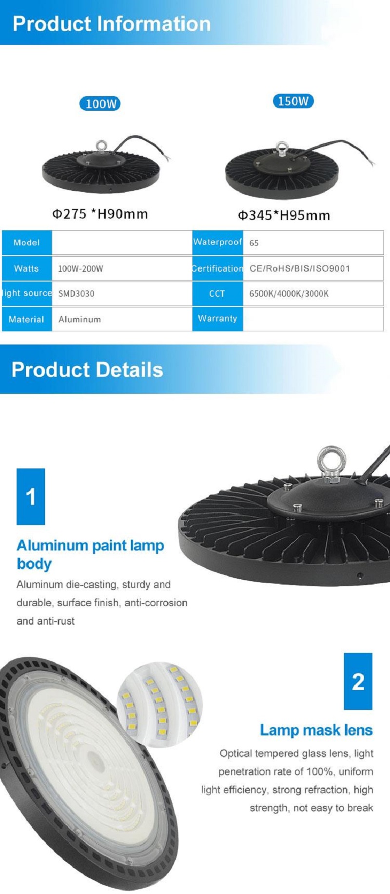 ufo high bay light; led ufo high bay light; 50w led ufo high bay light; 80w led ufo high bay light; 100w led ufo high bay light; 120w led ufo high bay light; 150w led ufo high bay light; 180w led ufo high bay light; 200w led ufo high bay light; 240w led ufo high bay light