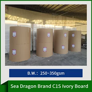 Sea Dragon Brand Coated Ivory Board