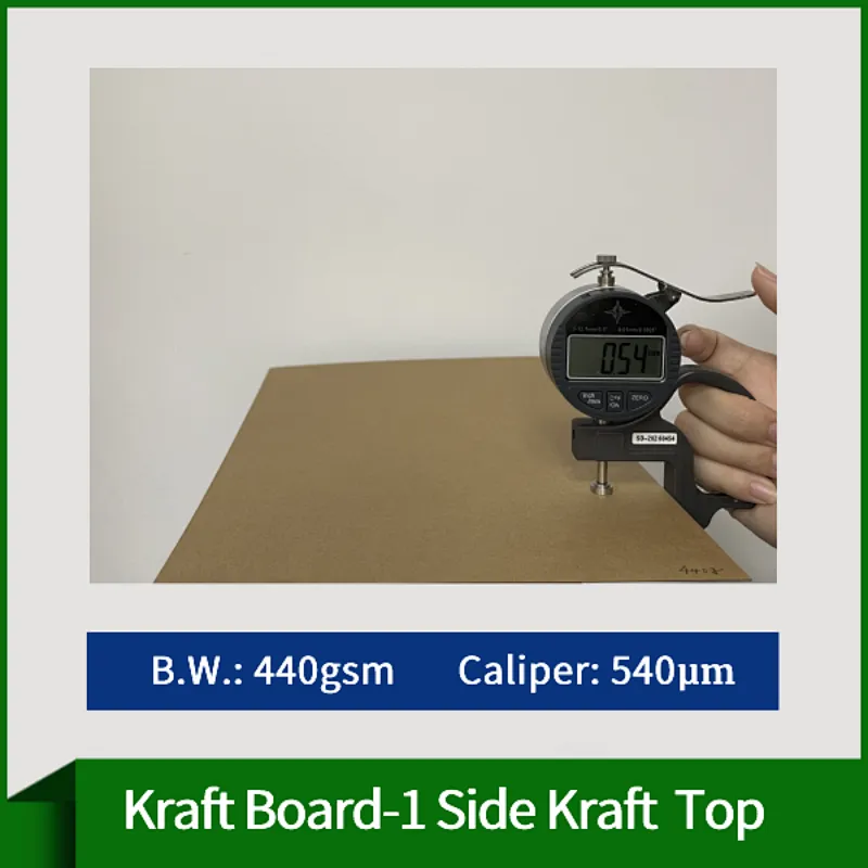 Kraft Board-1 Side Kraft Top