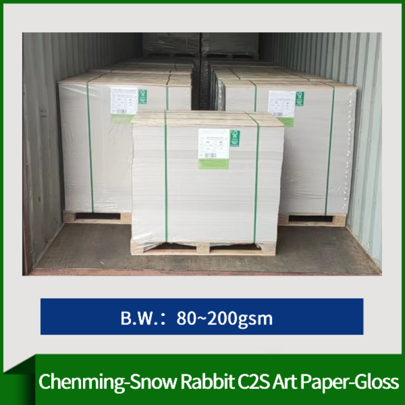 Chenming-Snow Rabbit C2S Art Paper-Gloss