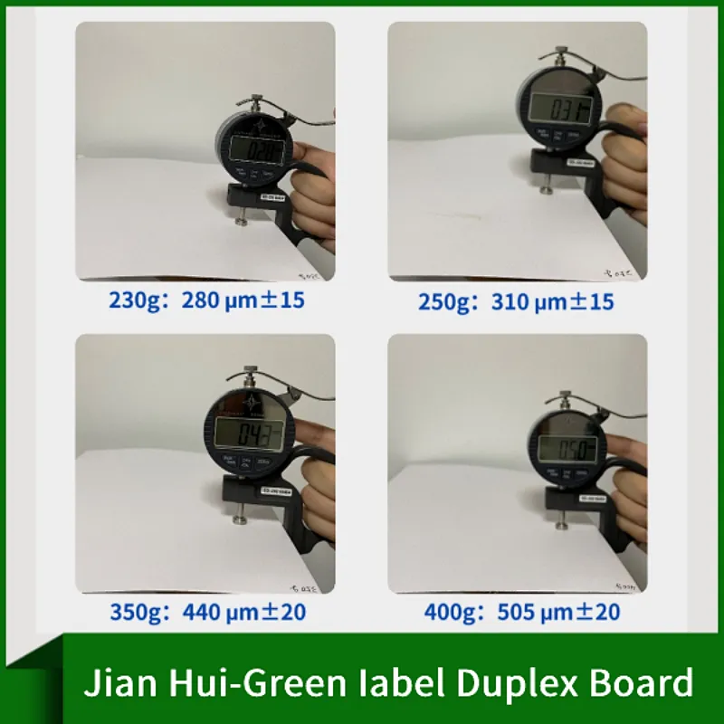 Jian Hui- Green label Duplex Board