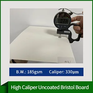 High Caliper Uncoated Bristol Board