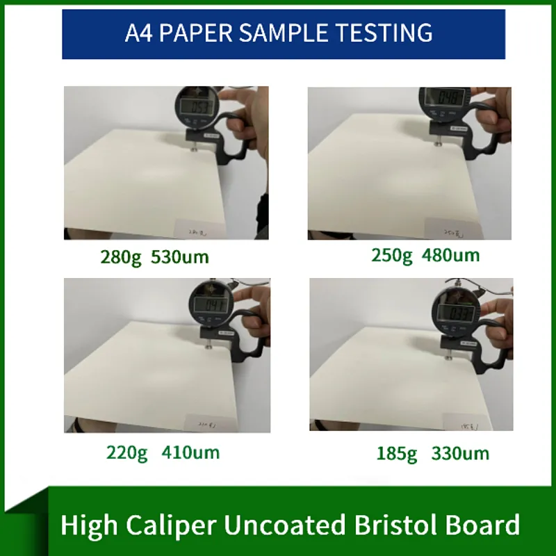 High Caliper Uncoated Bristol Board