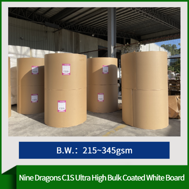 Nine Dragons C1S Ultra High Bulk Coated White Board