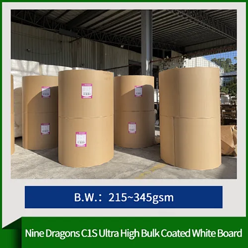 Nine Dragons C1S Ultra High Bulk Coated White Board