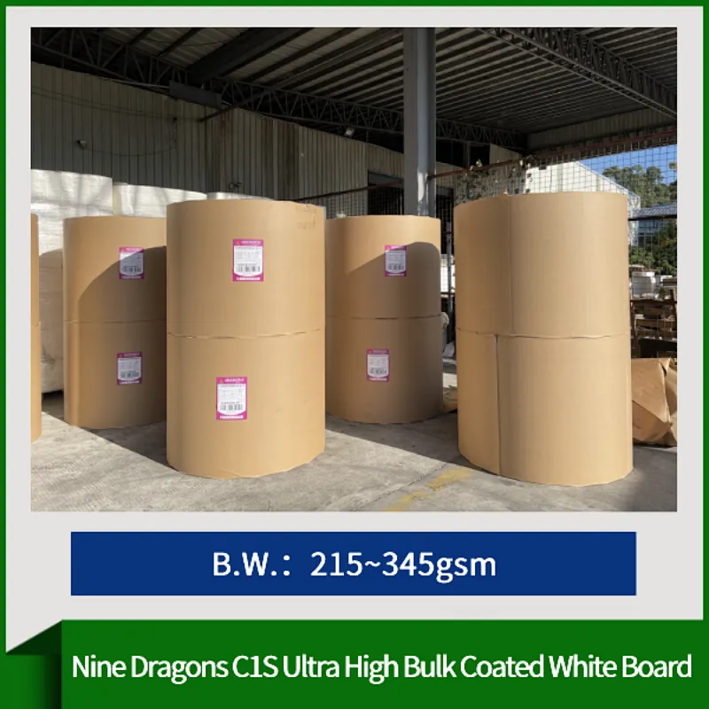 Nine Dragons C1S Ultra High Bulk Coated White Board