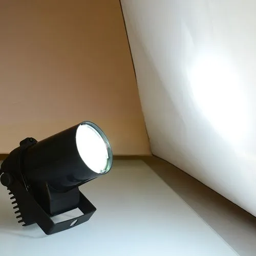 white stage lights