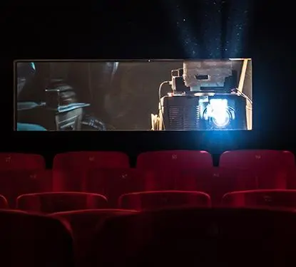 movie theater wall lights