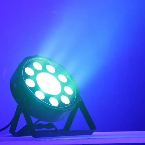 color stage lights