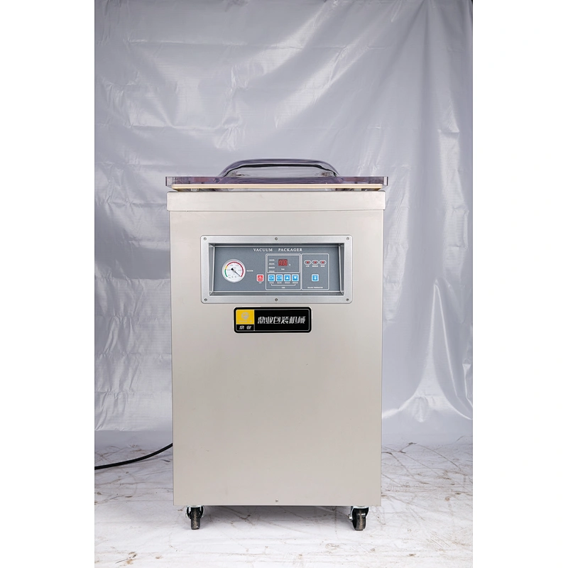 DZ500-2D Single chamber vacuum packager (Option: with gas flushing)