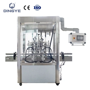 GT-4C  4 Head Automatic paste filling machine with protect cover
