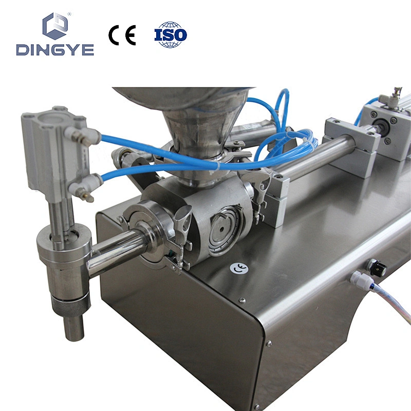 GCG-MIX-II Llenadora de pasta tipo mesa con tolva mezcladora