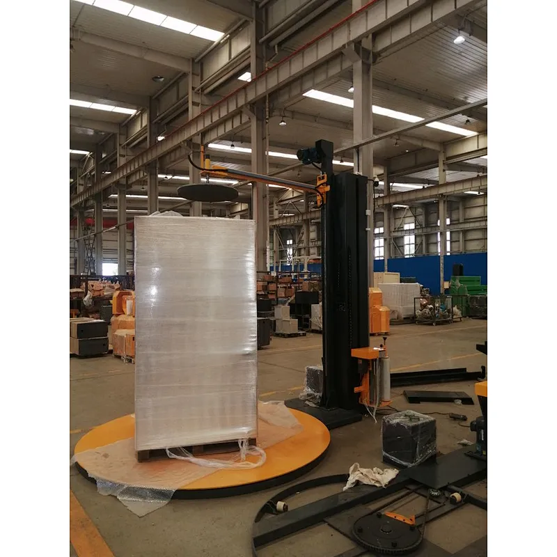 TP1650CS 帶頂板自動托盤包裝機