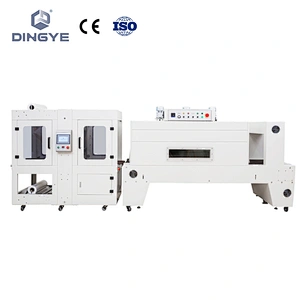Automatic sleeve wrapper & PE shrink tunnel