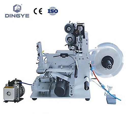 MT-60C Semi-automatic Flat labeling machine with coding
