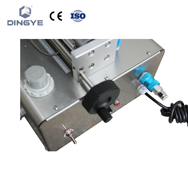 GCG-MIX-II Llenadora de pasta tipo mesa con tolva mezcladora