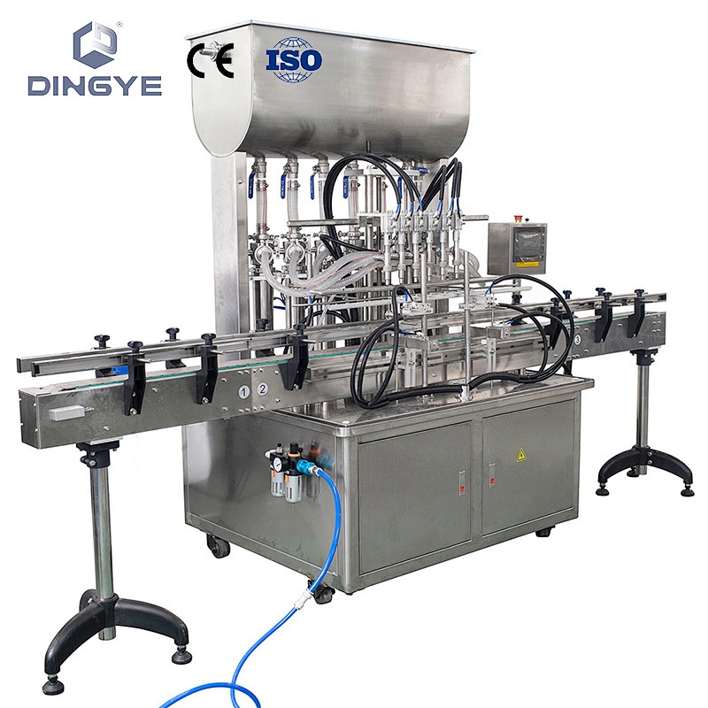 GT-6  6 Head Automatic paste filling machine