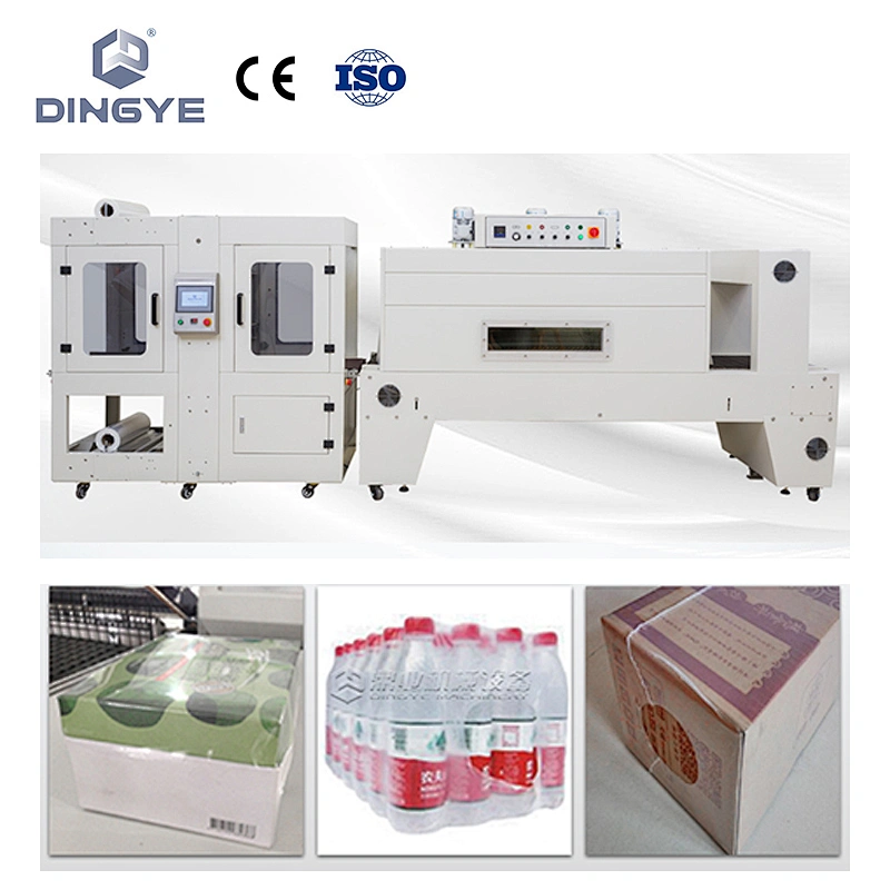 Automatic sleeve wrapper & PE shrink tunnel