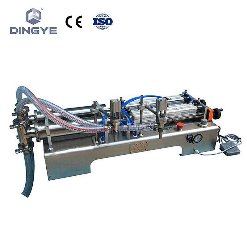 GC-P/2全氣動半自動液體灌裝機