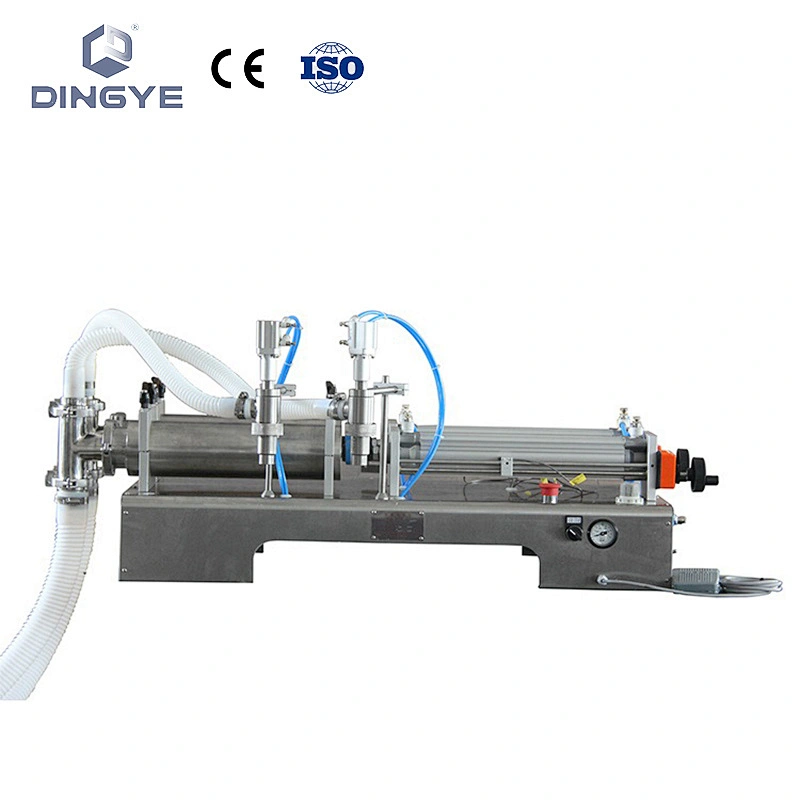 GC-A/2 Llenadora de líquidos semiautomática de doble cabezal