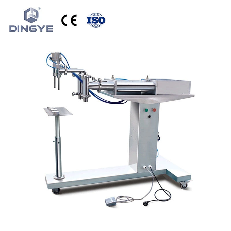 GC-BL/2 Double head Semi-Auto Liquid Filling Machine with stand