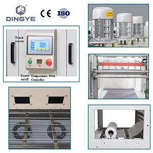 Automatic sleeve wrapper & PE shrink tunnel