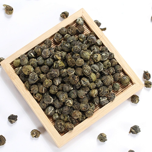 oem jasmine tea gunpowder dragon pearl green leave