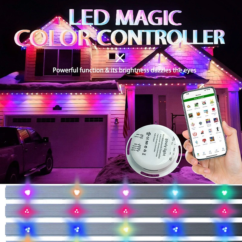 bluetooth music by phone led light app control