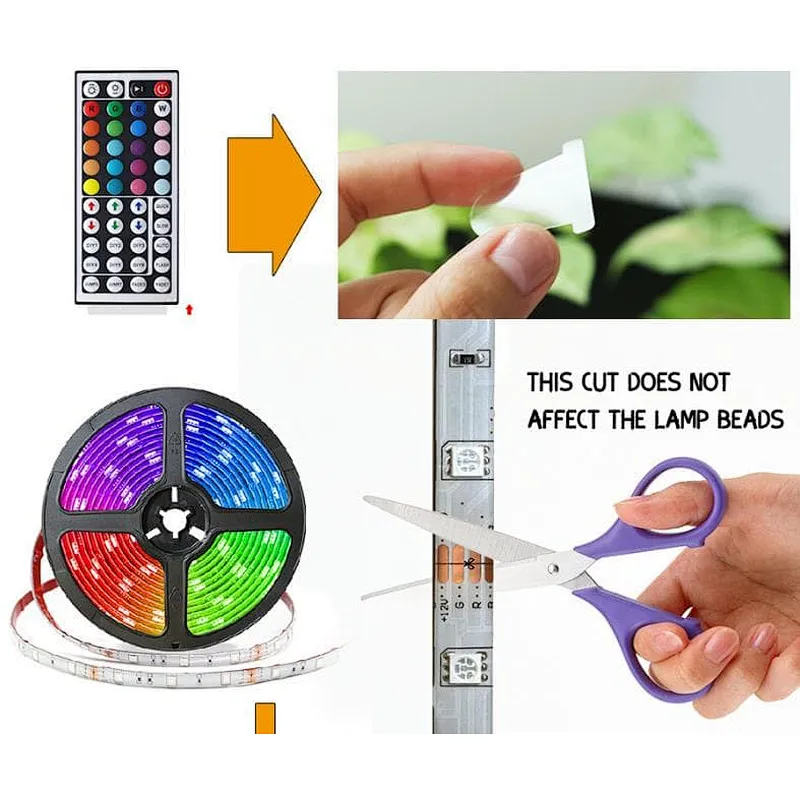 aluminum profile adressable rgb led strip lights