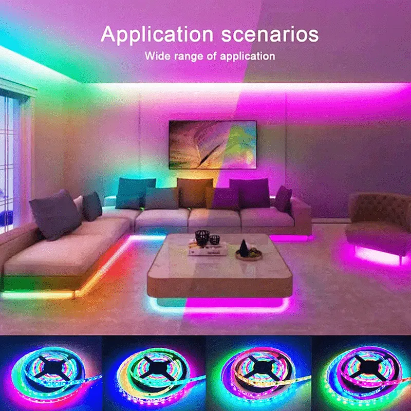 addressable 5v led strip lights 5m