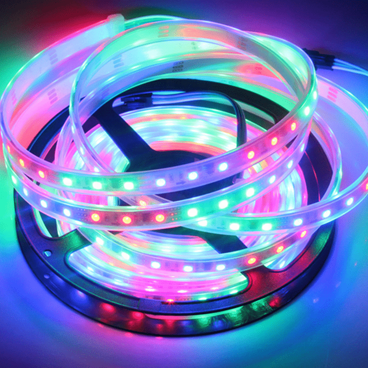 5050 smd flex waterproof  dream color rgb addressable led strip lights