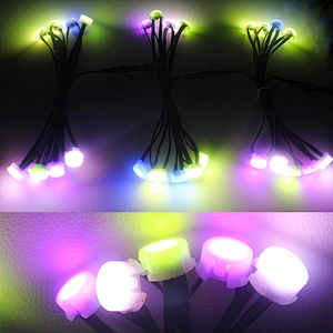 brilliant 7 color changing american family field holiday lights
