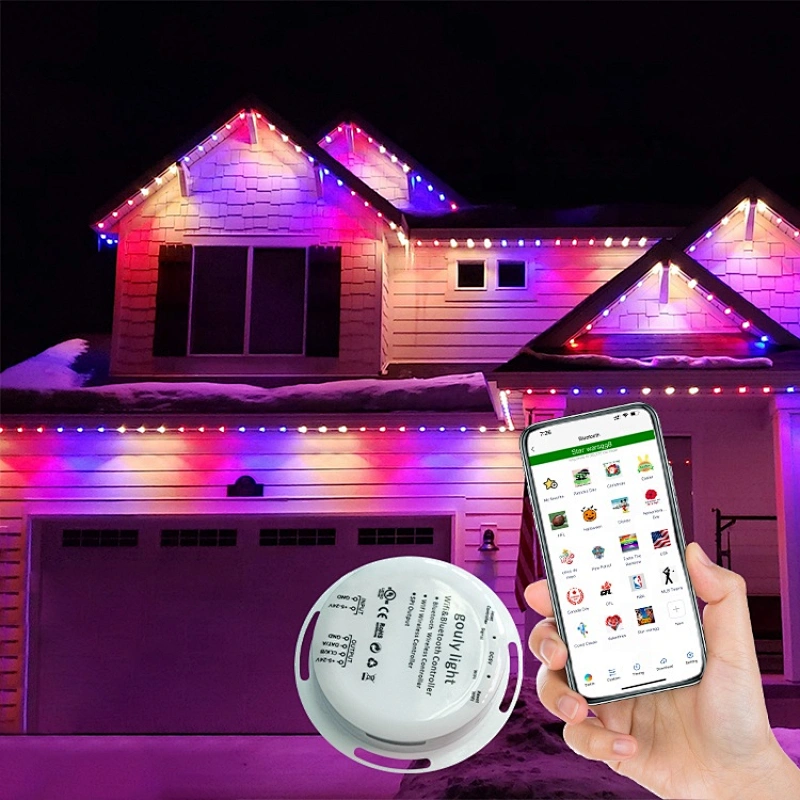 outdoor house christmas holiday lights