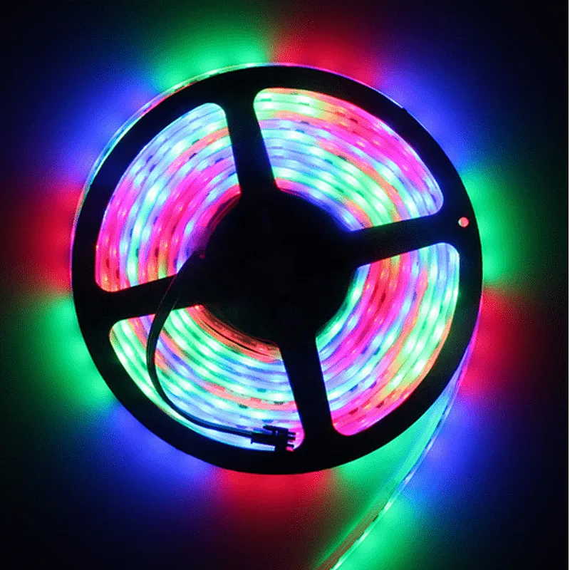 5050 smd flex waterproof  dream color rgb addressable led strip lights