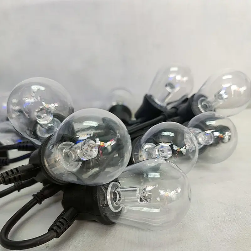 led outdoor novelty string lights bulbs