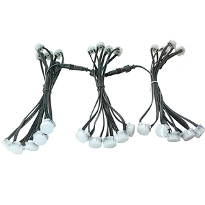 brilliant 7 color changing american family field holiday lights