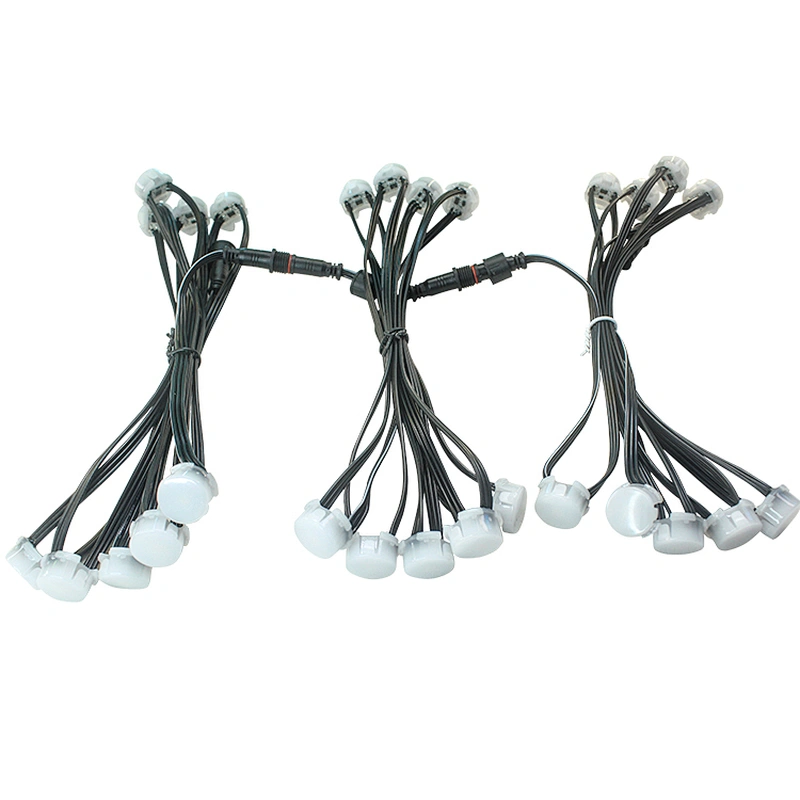 brilliant 7 color changing american family field holiday lights