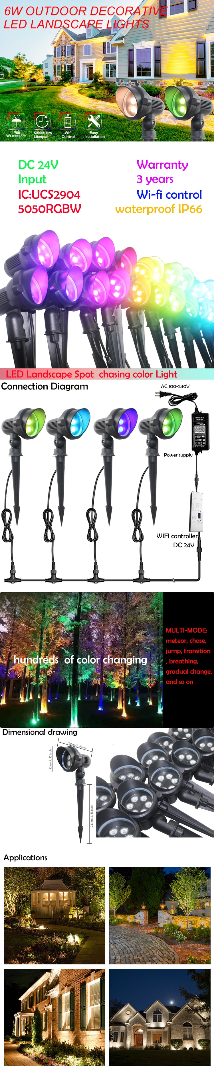 china lamp garden 12 volt outdoor christmas mower led lawn light