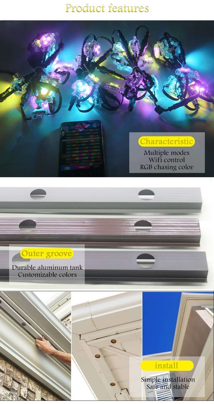 magic christmas holiday lights
