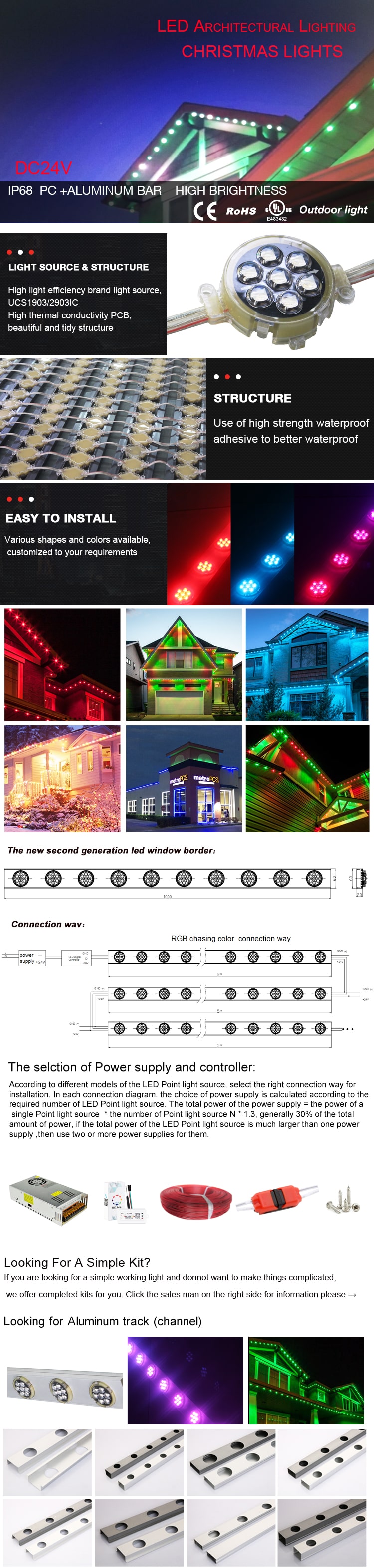 house permanent eave lighting
